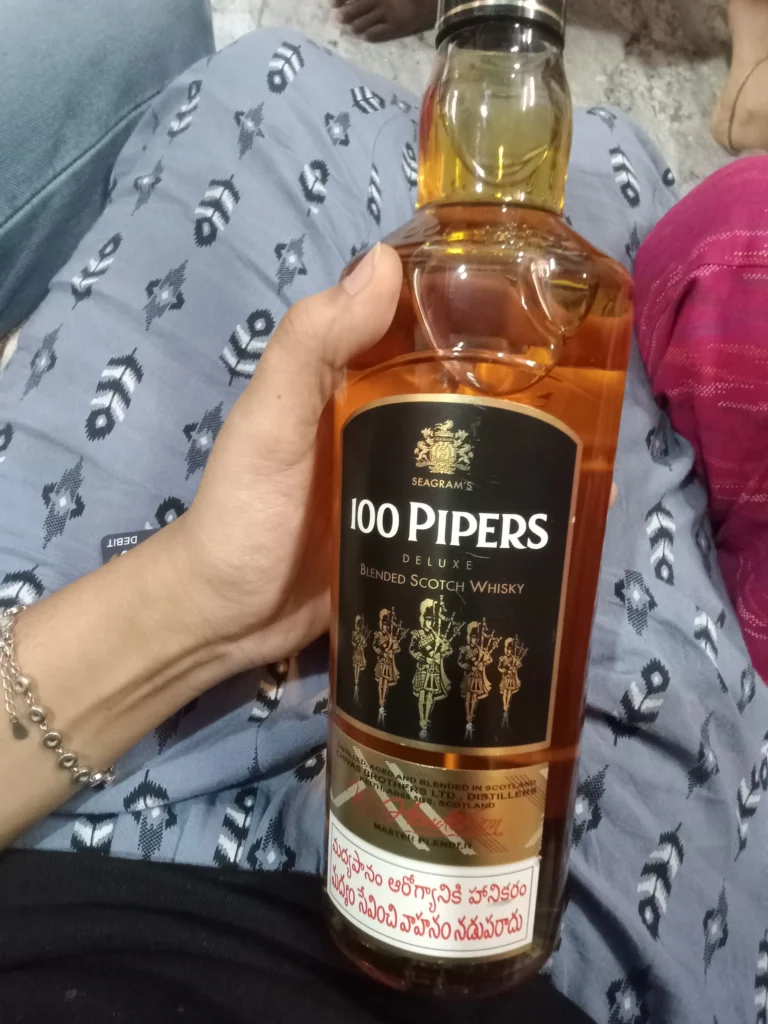 100 Pipers 750ML Price