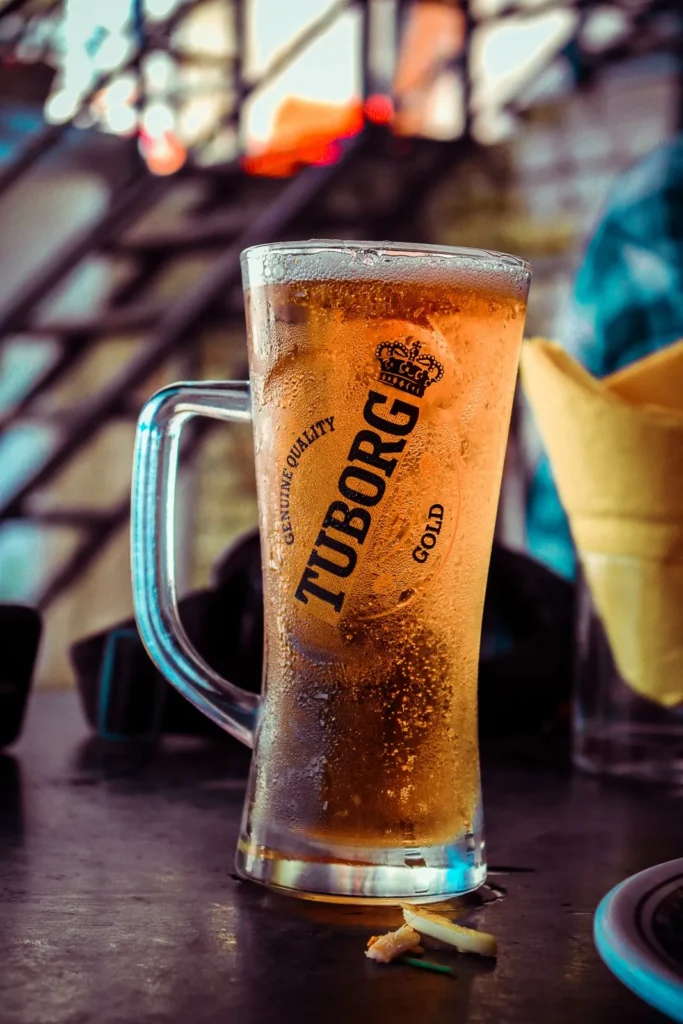Tuborg Beer In Bar